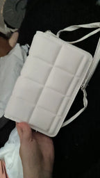 Crossbody väska dam liten med lång axelrem