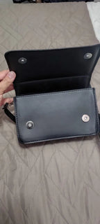 Crossbody väska dam liten med lång axelrem