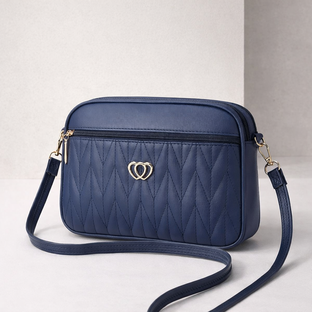 Stilren Rymlig Axelväska i Läderlook för Vardag & Resa