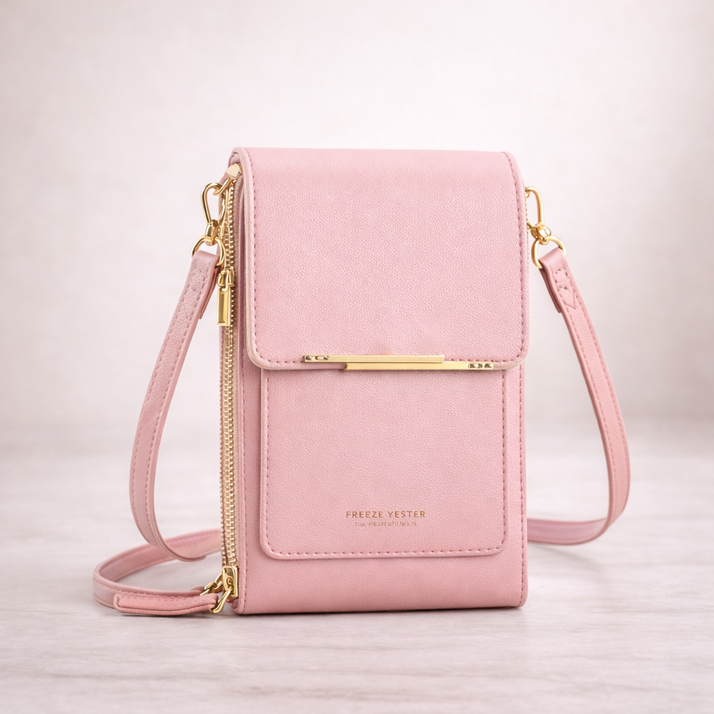 Lyxig Stilren Axelväska med Pekskärm för Dam