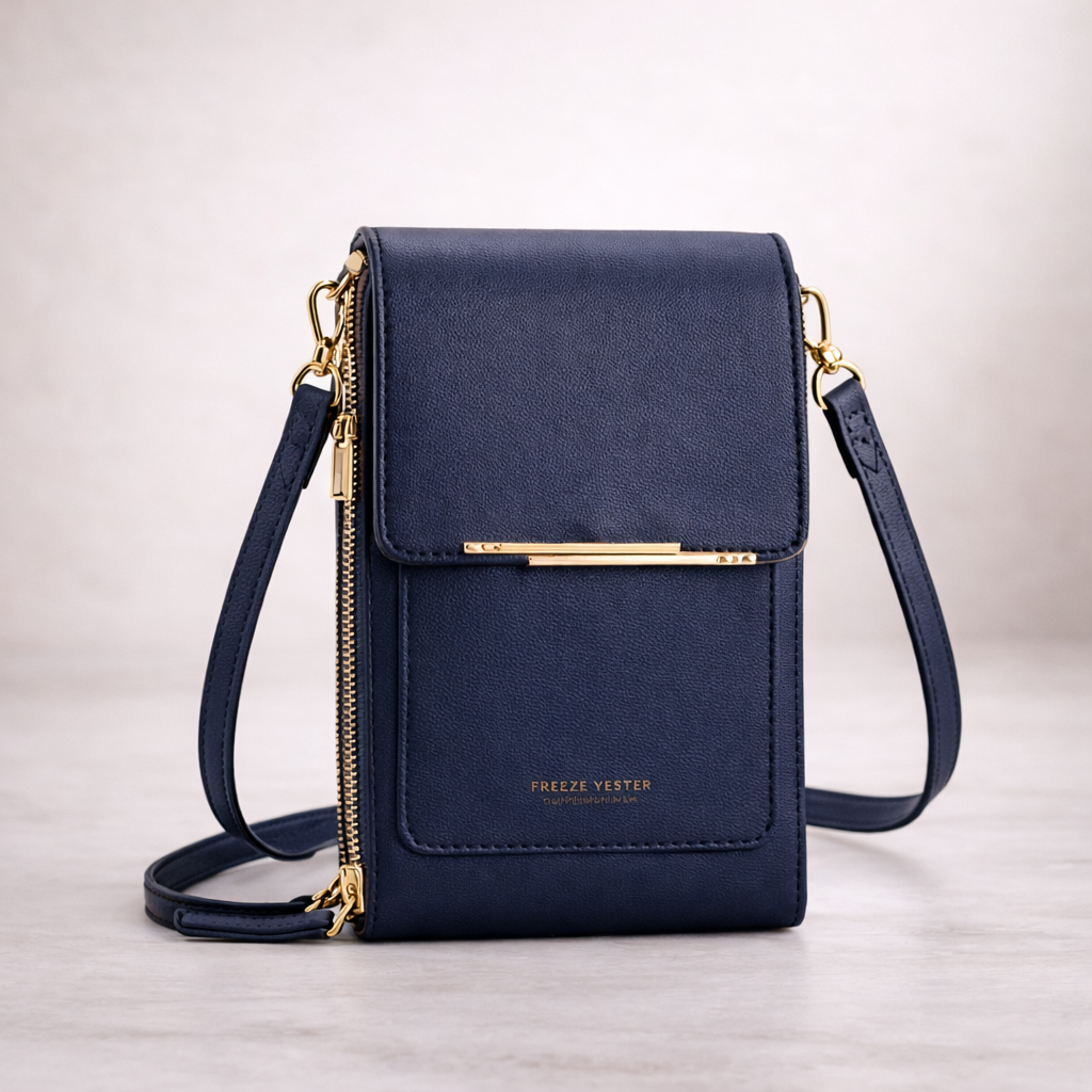 Lyxig Stilren Axelväska med Pekskärm för Dam