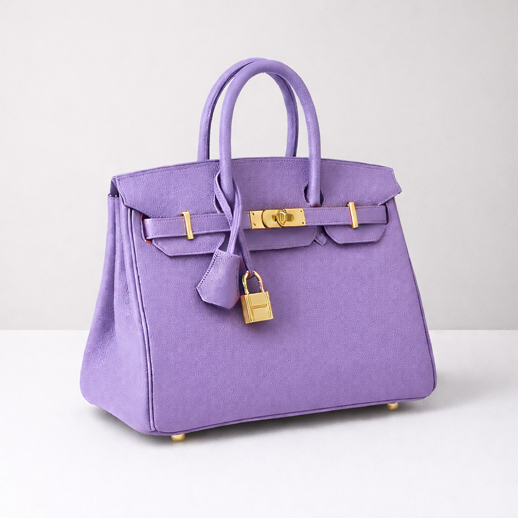 Elena - Läder lyxhandväska - Dam - Axelväska