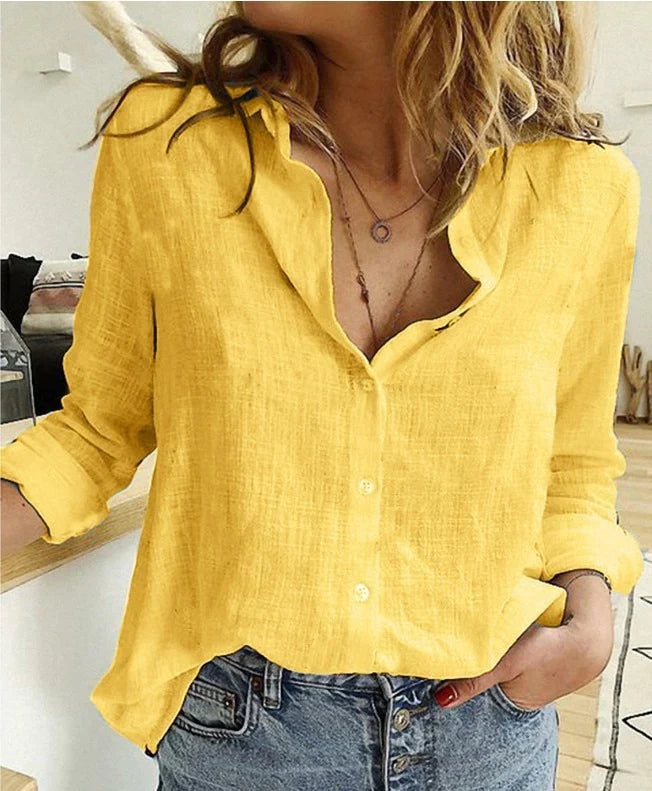Blus dam casual luftig sommarmodell med fågelmotiv och stora storlekar