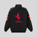Vintage racingjacka unisex med retro Formel 1 design och bred passform