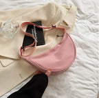 Crossbody väska dam hobo med stor kapacitet i mjukt tyg