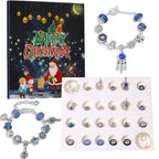 Julkalender smycken med 24 dagar, ringar, halsband och örhängen
