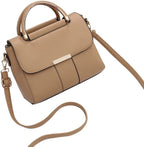 Handväska dam svart med avtagbar axelrem, stor och rymlig
