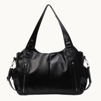 Tote bag dam med retrodesign och dubbla axelremmar