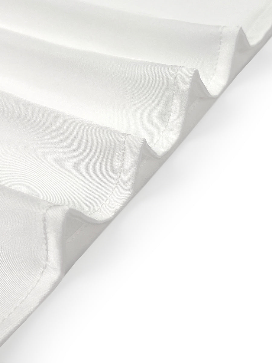 Blus dam med puffärmar, blommönster applikation och mesh-detalj