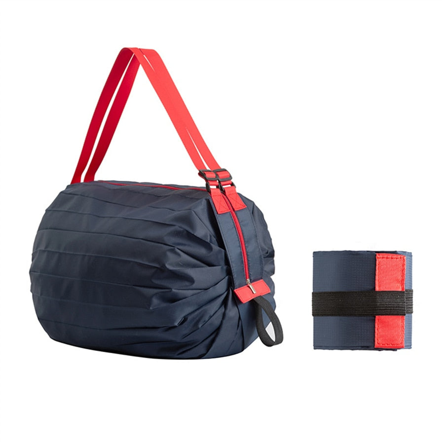 Tote bag dam stor hopfällbar med vattenavvisande Oxfordtyg och förstärkta handtag
