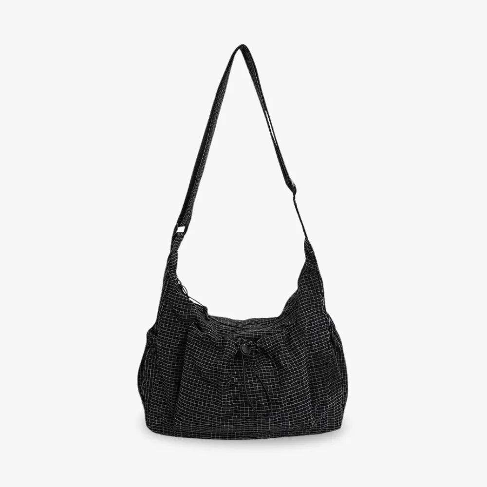 Crossbody väska dam med laptopfack och flera fickor