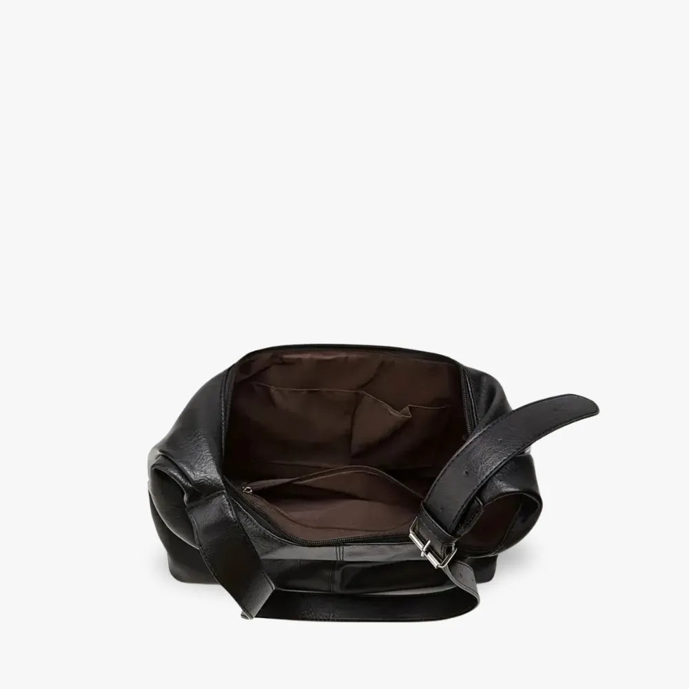 Axelväska dam hobo stor rymlig med laptopfack och innerfickor