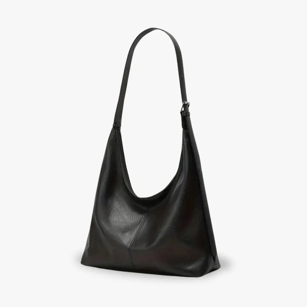 Axelväska dam hobo stor rymlig med laptopfack och innerfickor