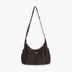Crossbody väska dam med laptopfack och flera fickor