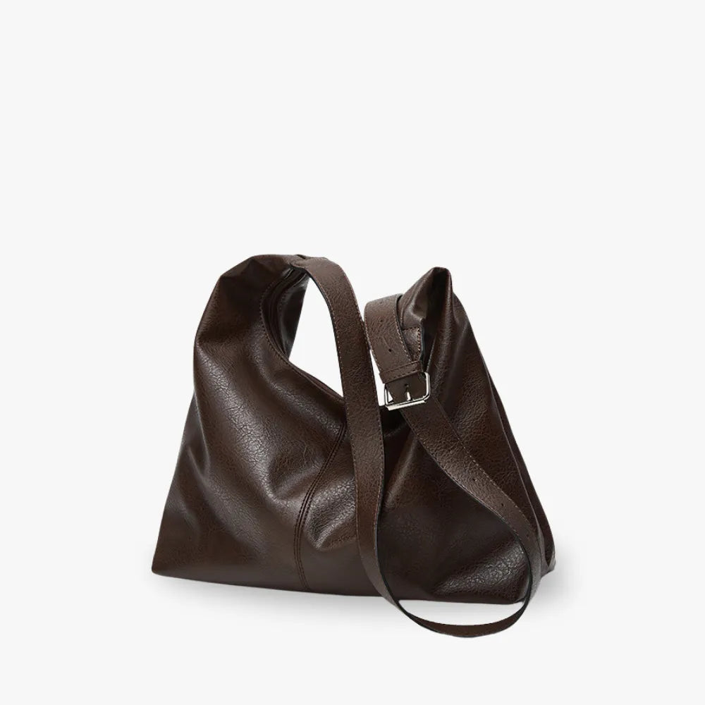 Axelväska dam hobo stor rymlig med laptopfack och innerfickor