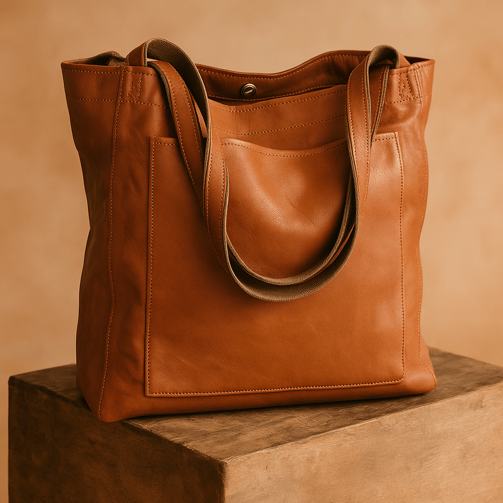 Natalia - Elegant Läder Axelväska för Dam