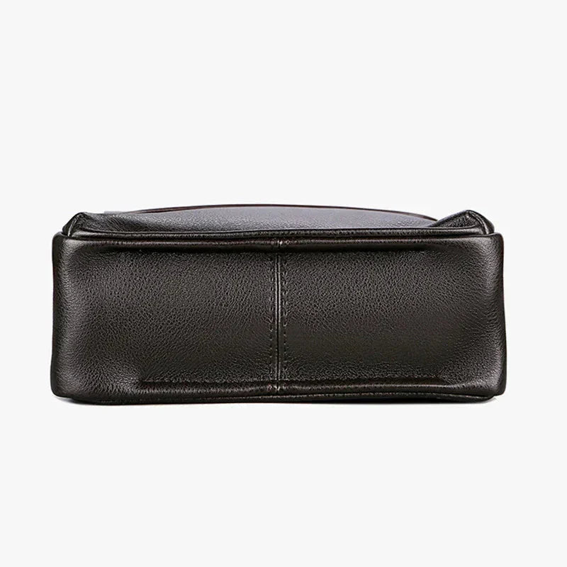 Herr handväska mellanstor tote bag med flera innerfack och dragkedjefack