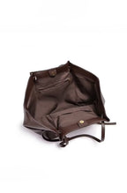 Tote bag dam strukturerad shopper handväska med stort innerfack