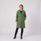 Vinterkappa dam oversized med omlott och mjukt foder i lång modell